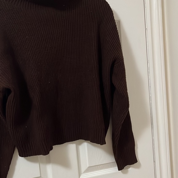Forever 21 Brown Turtleneck Sweater - Picture 3 of 9